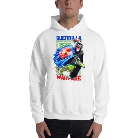 Guerrilla Warfare Pull Over Hoodie Sweatshirt